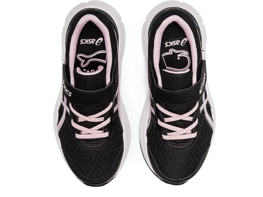ASICS JOLT 3 Preschool Kids' Running Shoes - Black/Barely Rose