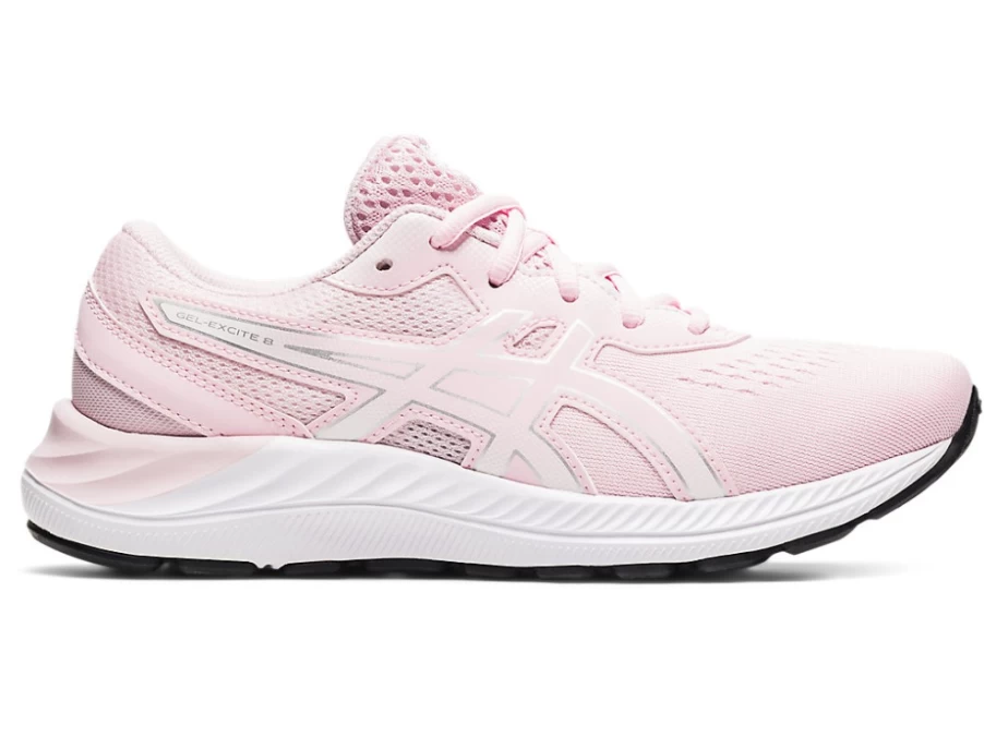 ASICS GEL-EXCITE 8 Kids' Running Shoes - Pink Salt/Pure Silver - Grade School Sneakers