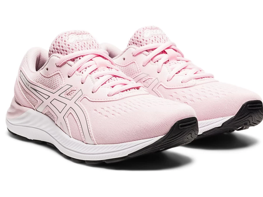 ASICS GEL-EXCITE 8 Kids' Running Shoes - Pink Salt/Pure Silver - Grade School Sneakers