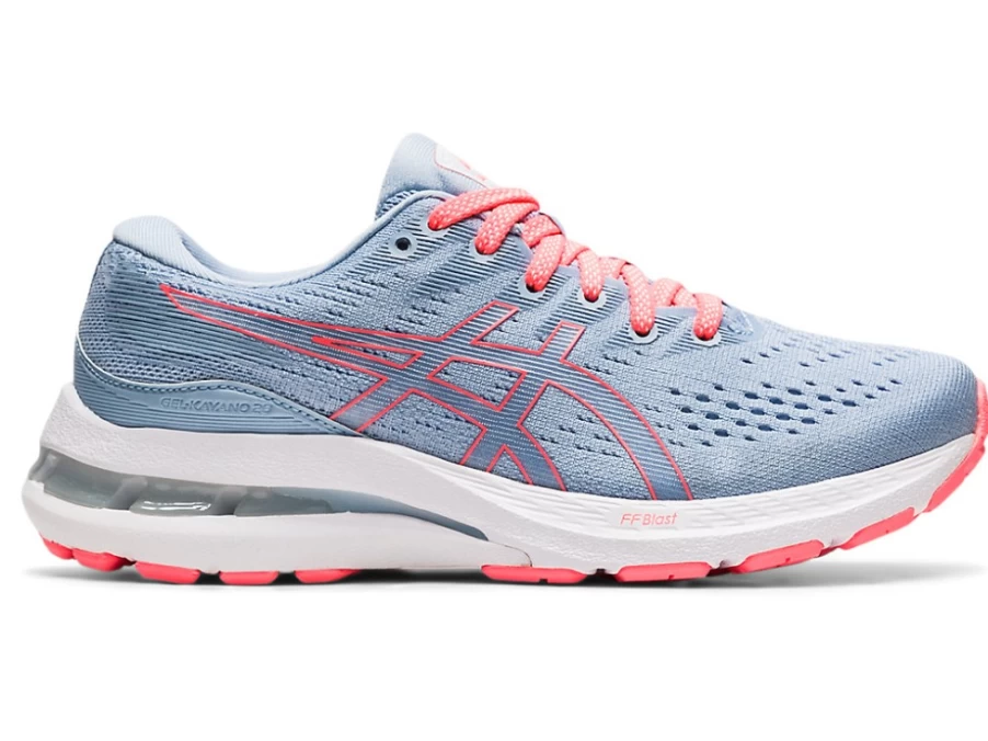 ASICS GEL-KAYANO 28 Kids' Running Shoes - Mist/White - Grade School Supportive Sneakers