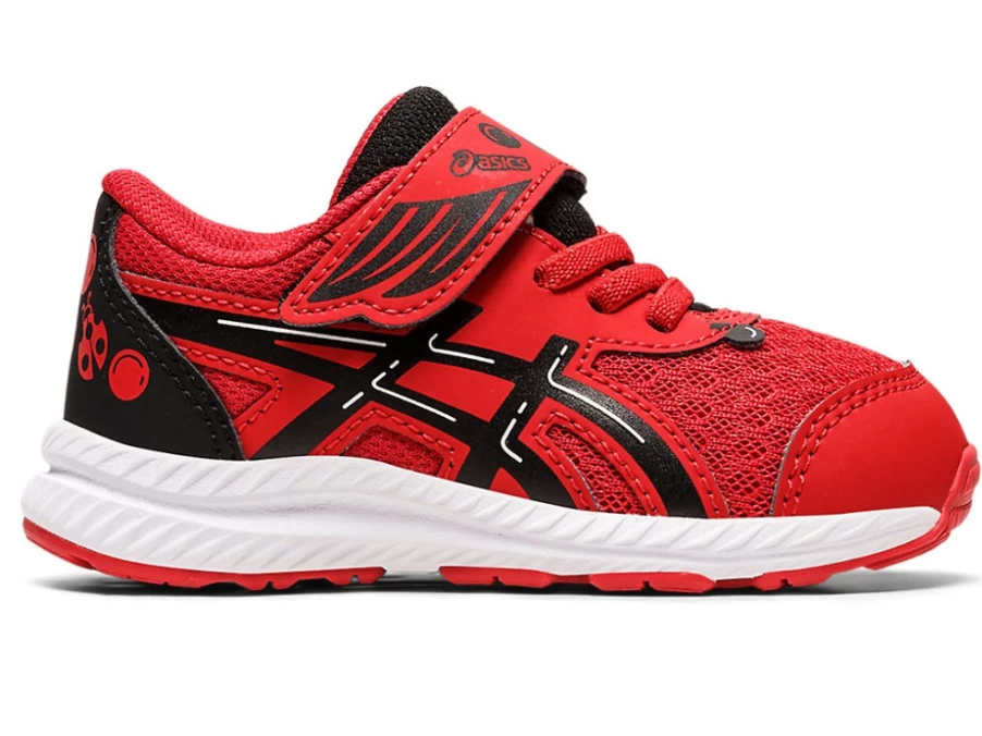 ASICS Contend 8 Toddler Shoes for Kids - Classic Red/Black - School Yard Sneakers