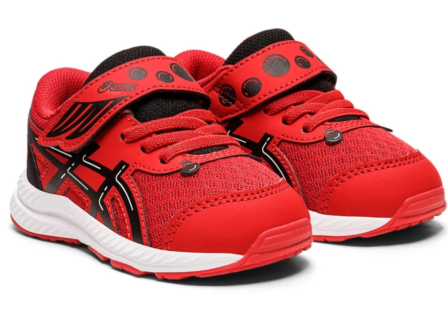 ASICS Contend 8 Toddler Shoes for Kids - Classic Red/Black - School Yard Sneakers