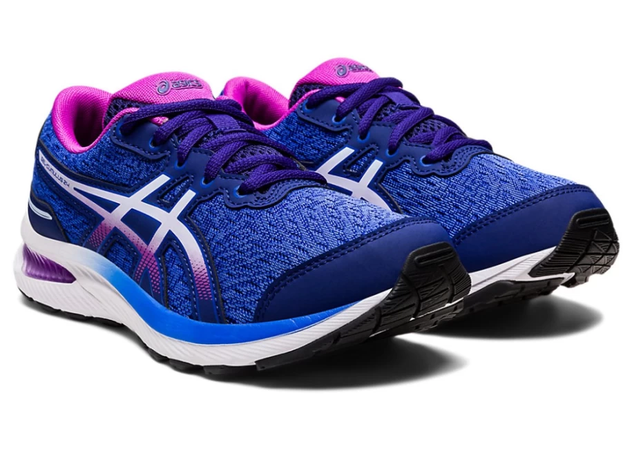 ASICS GEL-CUMULUS 24 Kids' Running Shoes - Dive Blue/Soft Sky - Grade School Sneakers