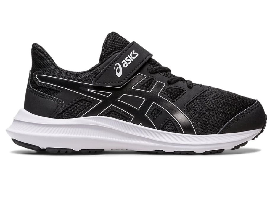 ASICS JOLT 4 Pre-School Kids' Running Shoes - Black/White