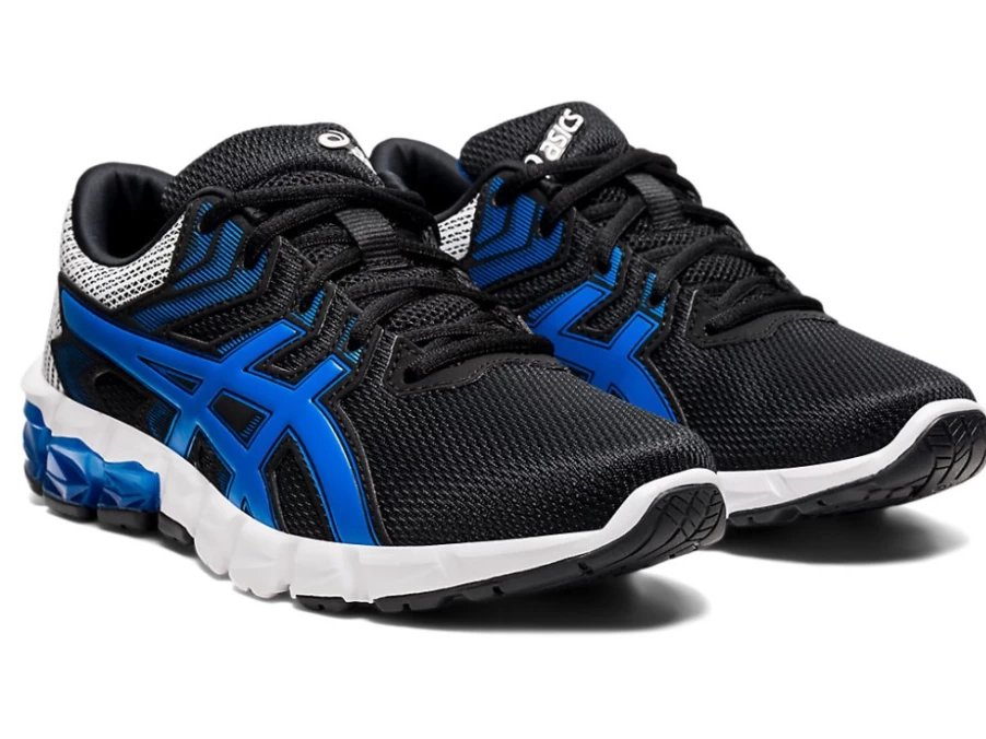 ASICS GEL-Quantum 90 2 Kids' Running Shoes - Black/Electric Blue