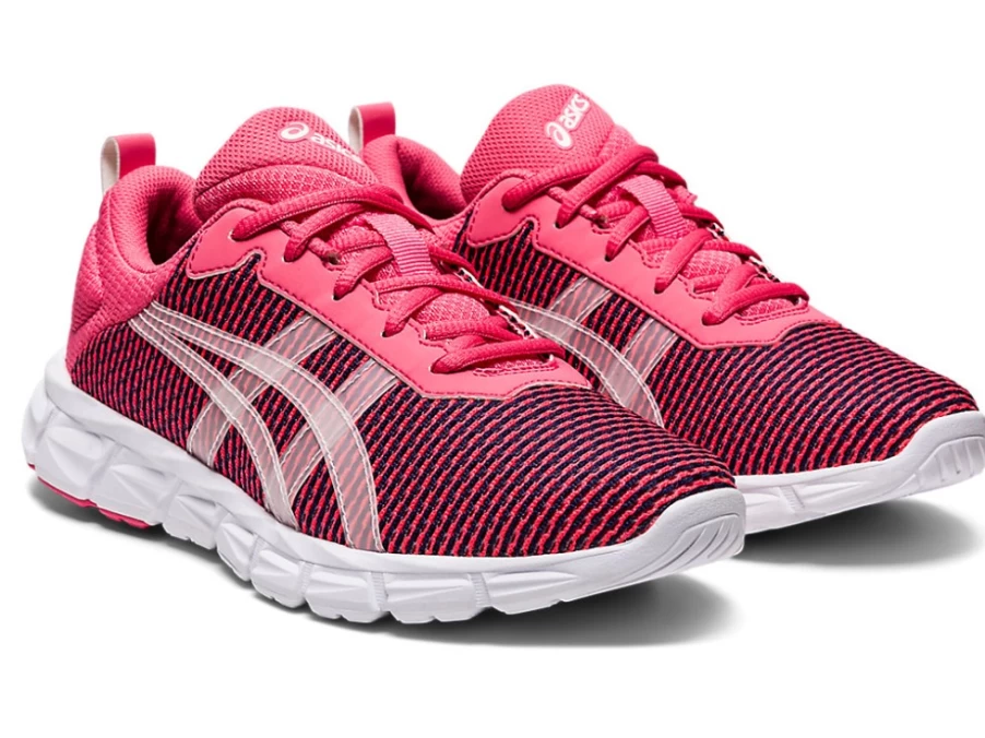 ASICS Kids GEL-QUANTUM Running Shoes - Pink Cameo, Grade School Size