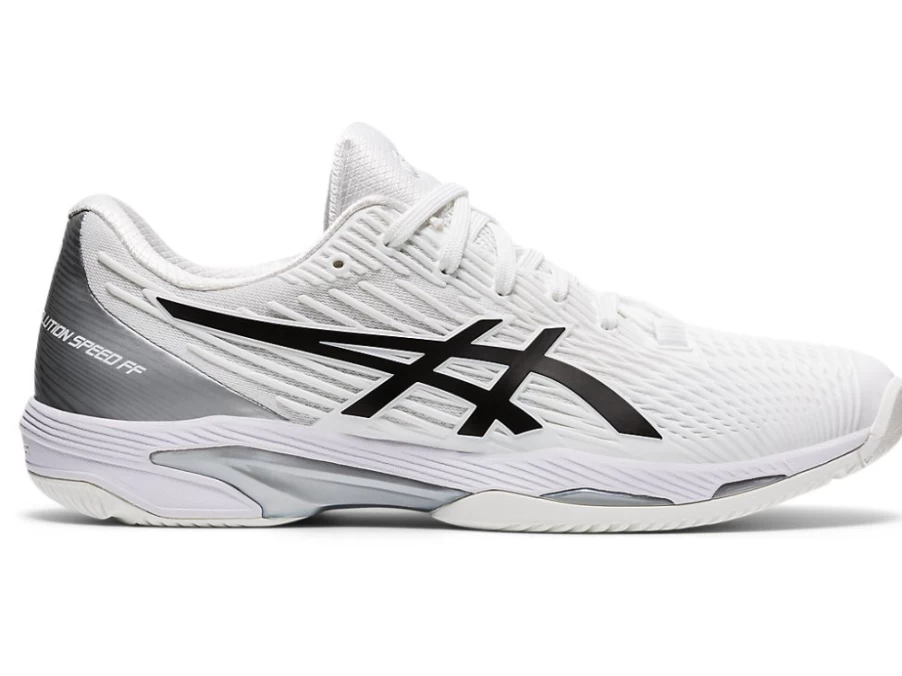 ASICS Men's SOLUTION SPEED FF Tennis Shoes White/Black