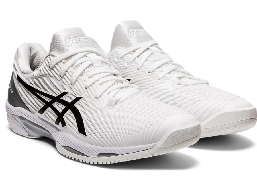 ASICS Men's SOLUTION SPEED FF Tennis Shoes White/Black