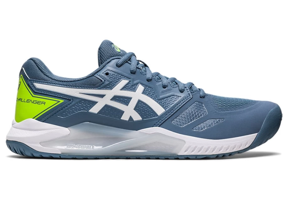 ASICS Men's GEL-Challenger 13 Running Shoes - Steel Blue/White