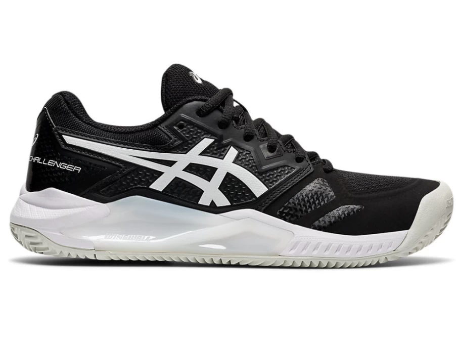 ASICS Women's GEL-CHALLENGER 13 CLAY Tennis Shoes - Black/White