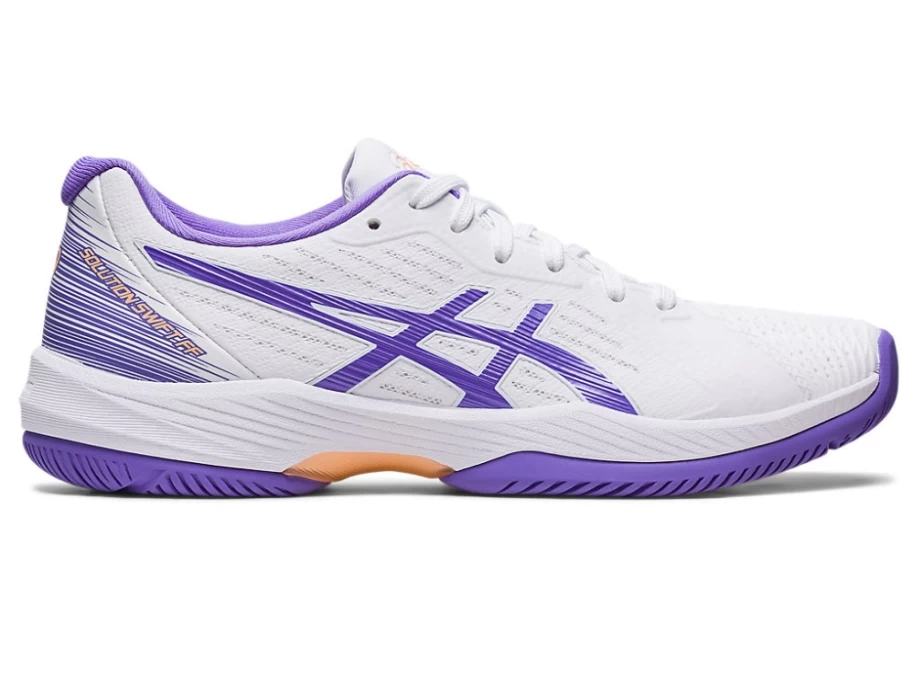 ASICS SOLUTION SWIFT FF Women's Tennis Shoes - White/Amethyst