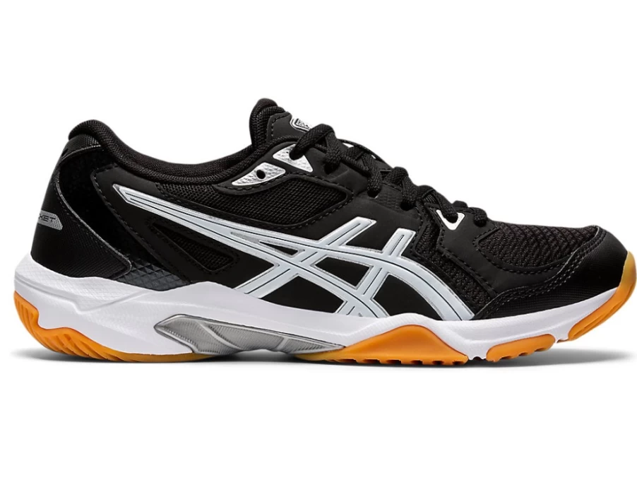 ASICS Women's GEL-ROCKET 10 Volleyball Shoes in Black/Black - Stability & Cushioning for Court Sports