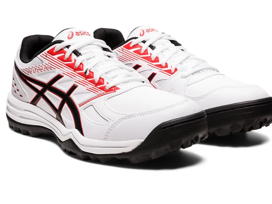 ASICS GEL-LETHAL FIELD Men's Training Shoes - White/Classic Red