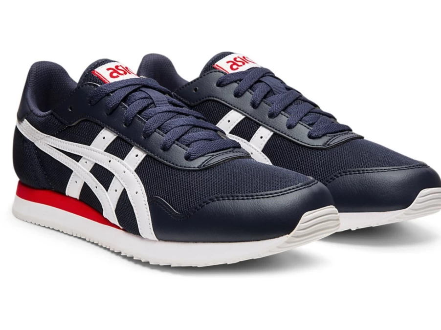 ASICS TIGER RUNNER Unisex Sneakers in Midnight/White - Lightweight Running Shoes