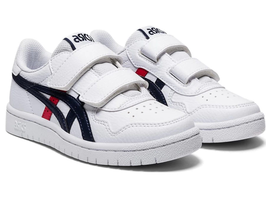 ASICS Kids' Pre-School Shoes - White/Classic Red - JAPAN S Collection