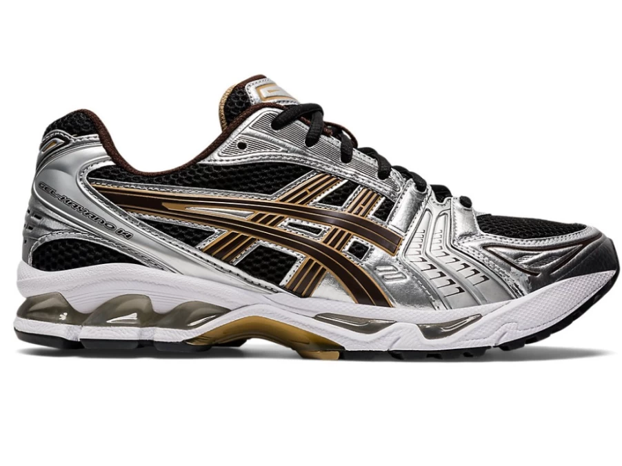 ASICS GEL-KAYANO 14 Unisex Running Shoes - Black/Coffee