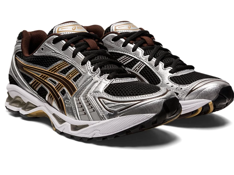 ASICS GEL-KAYANO 14 Unisex Running Shoes - Black/Coffee