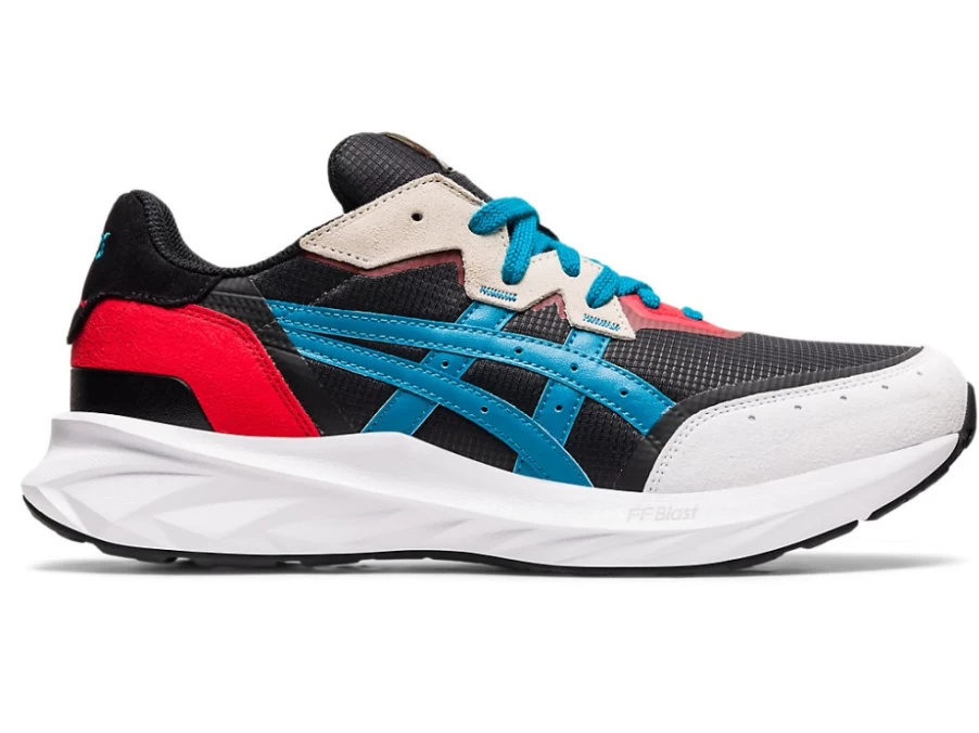 ASICS TARTHER BLAST Running Shoes for Men - Black/Teal Blue