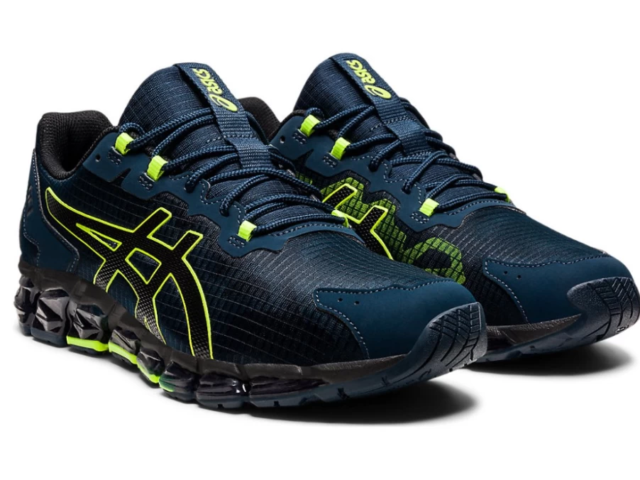 ASICS GEL-QUANTUM 360 6 Running Shoes for Men - French Blue/Black
