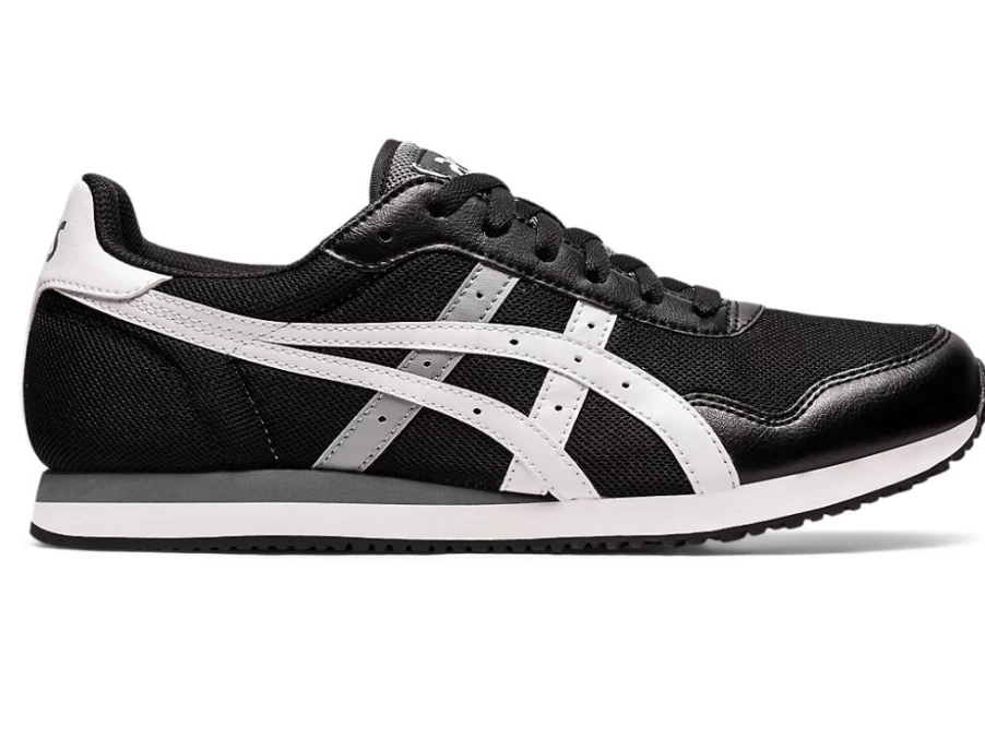ASICS Men's TIGER RUNNER Running Shoes - Black/White