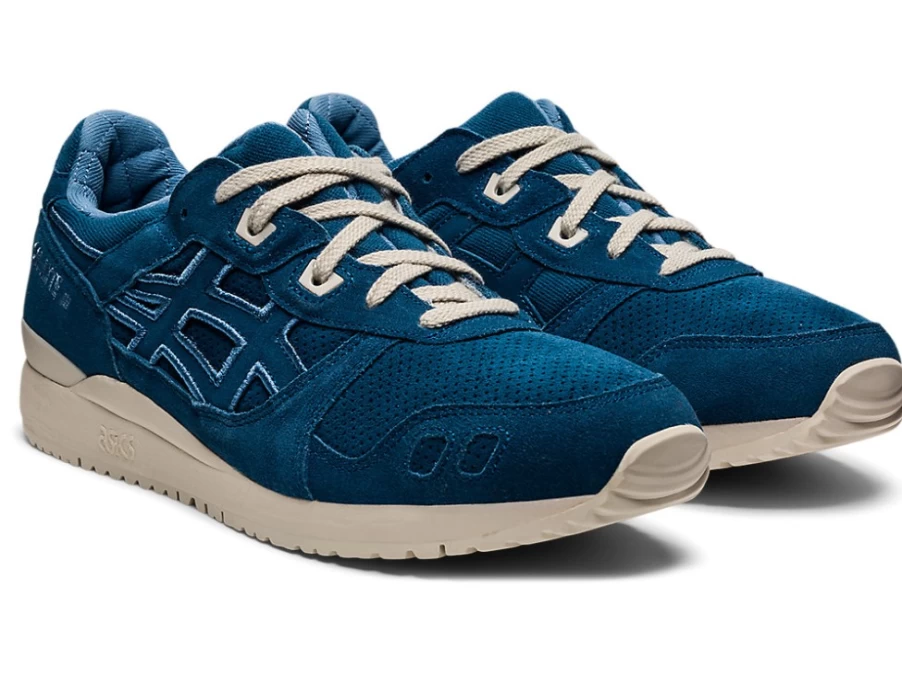 ASICS GEL-LYTE III OG Unisex Sneakers in Light Indigo/Smoke Grey - Retro Running Shoes