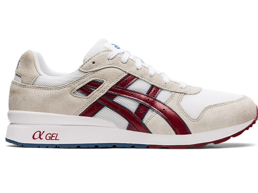ASICS GT-II Men's Sneakers in Glacier Grey/Beet Juice - Retro Running Shoes