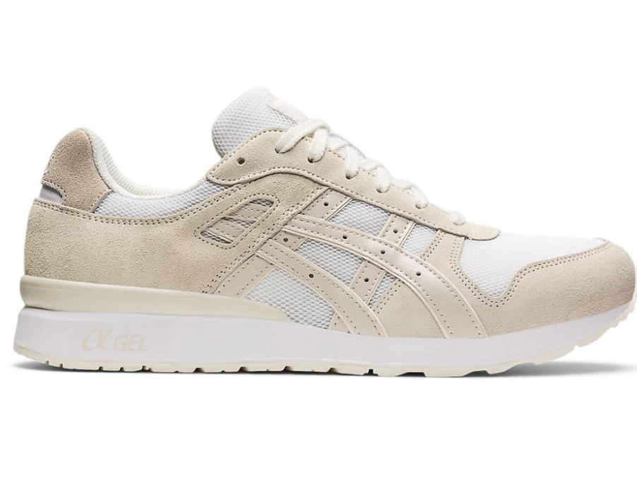 ASICS GT-II Men's Sneakers in Cream/Smoke Grey - Retro Running Shoes