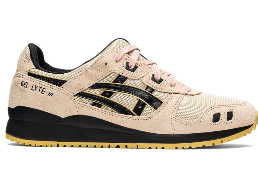 ASICS GEL-LYTE III OG Unisex Sneakers in Vanilla/Black - Classic Comfort & Style