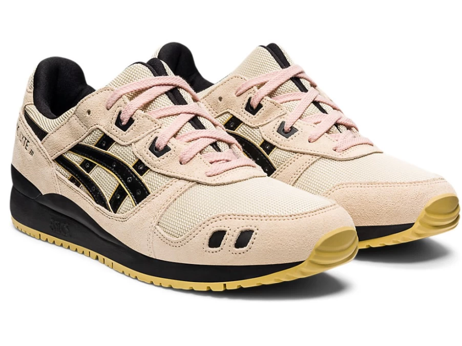 ASICS GEL-LYTE III OG Unisex Sneakers in Vanilla/Black - Classic Comfort & Style