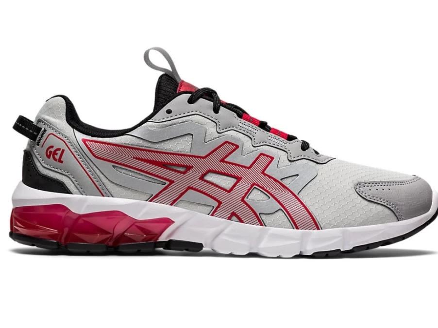 ASICS GEL-QUANTUM 90 Men's Running Shoes - Glacier Grey/Classic Red