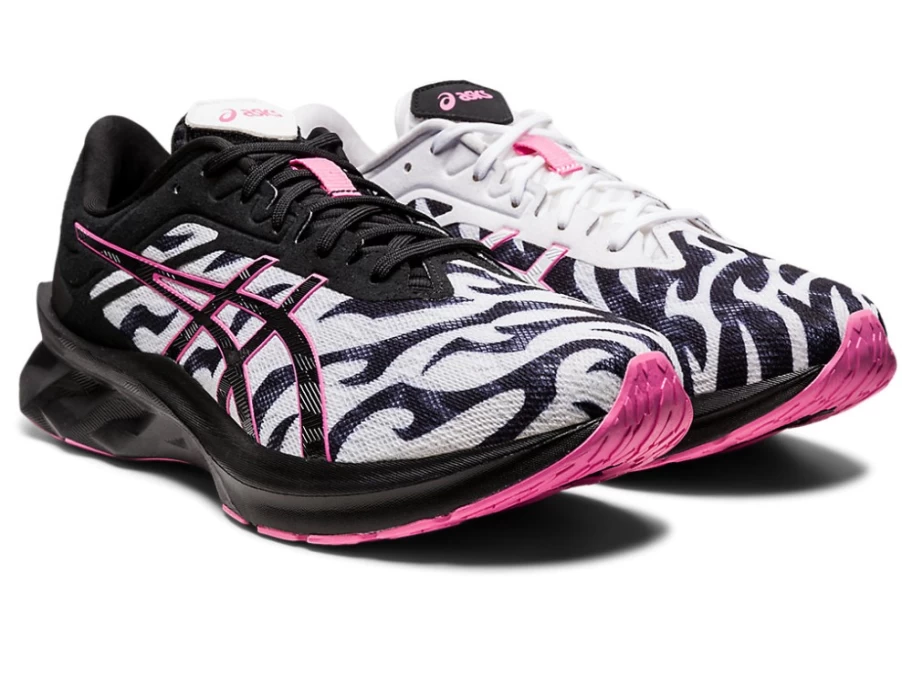 ASICS NOVABLAST SPS Men's Running Shoes - Black/White