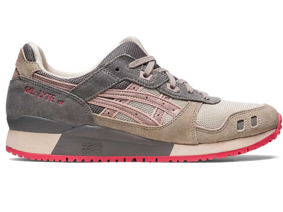ASICS GEL-LYTE III OG Unisex Sneakers in Oatmeal/Fawn - Retro Running Shoes