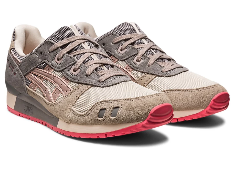 ASICS GEL-LYTE III OG Unisex Sneakers in Oatmeal/Fawn - Retro Running Shoes
