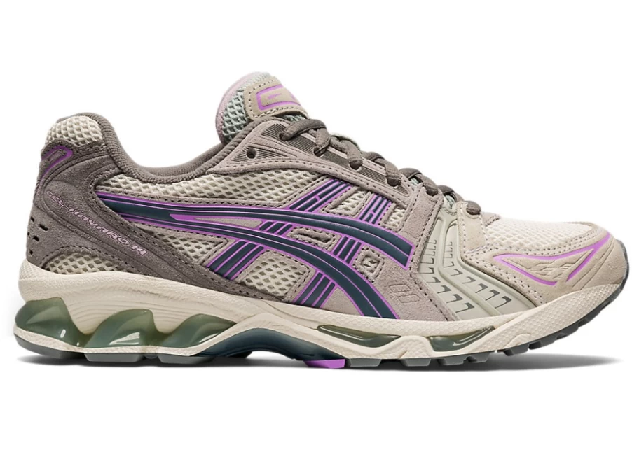 ASICS GEL-KAYANO 14 Women's Running Shoes - Birch/Ironclad