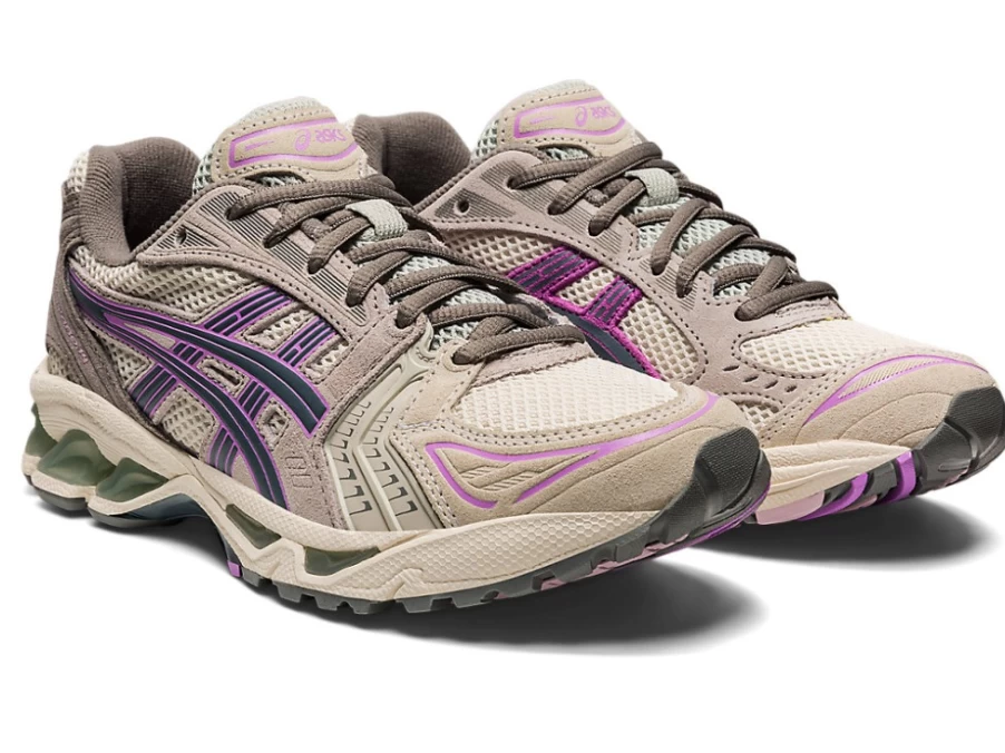 ASICS GEL-KAYANO 14 Women's Running Shoes - Birch/Ironclad