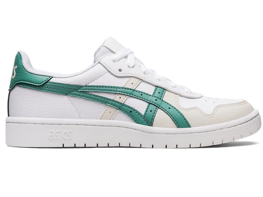 ASICS Women's JAPAN S Sneakers in White/Sage Colorway