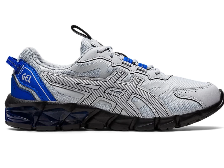 ASICS Kids GEL-QUANTUM 90 3 Running Shoes - Piedmont Grey/Black - Grade School Sneakers