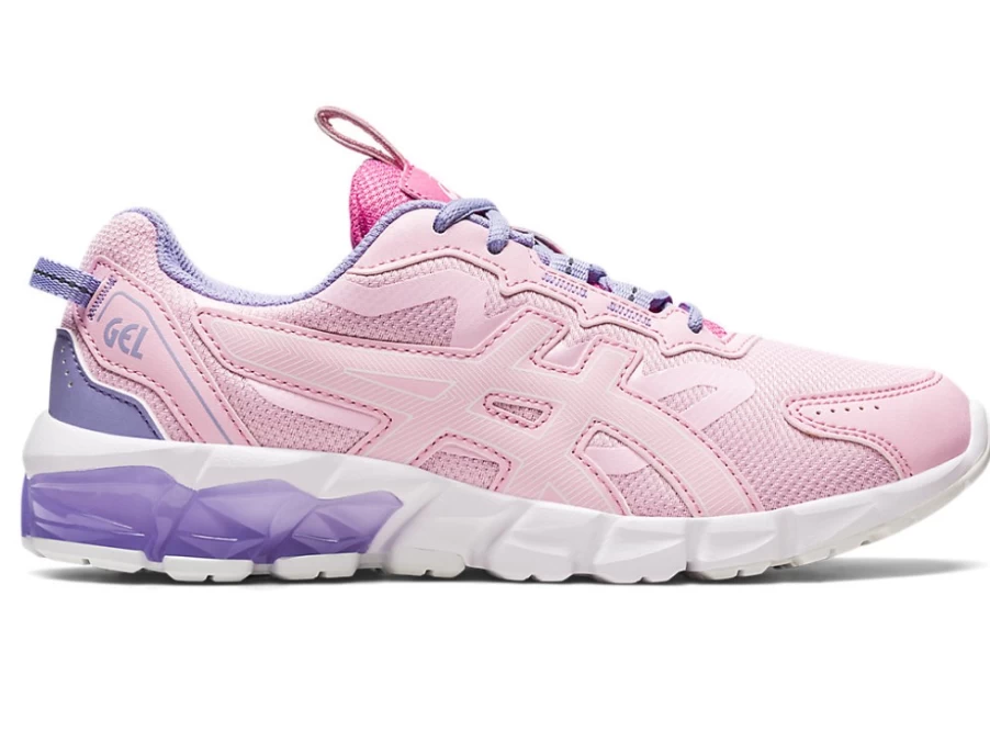 ASICS Kids GEL-QUANTUM 90 3 Running Shoes - Cotton Candy/White - Grade School Sneakers