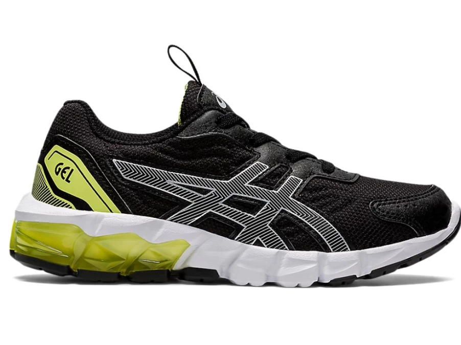 ASICS Kids GEL-QUANTUM 90 3 Preschool Running Shoes - Black/Pure Silver