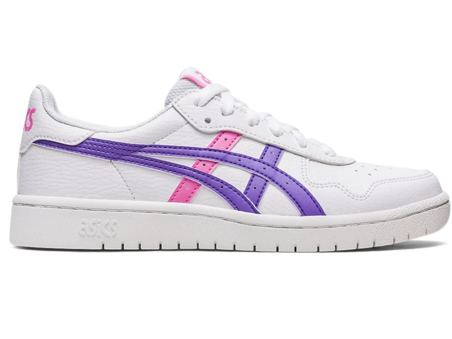 ASICS Kids' JAPAN S Grade School Running Shoes - White/Amethyst