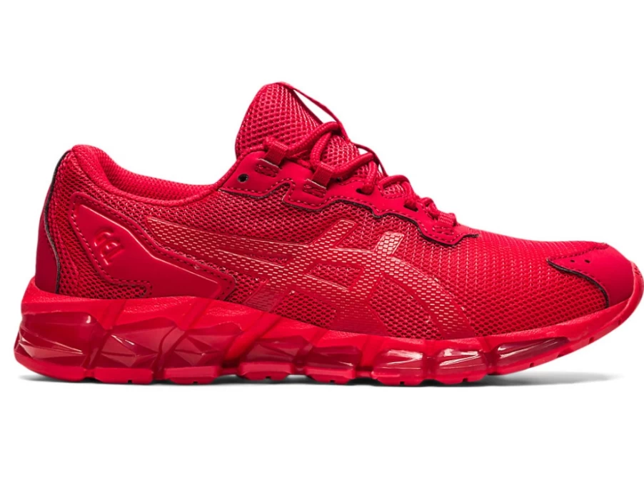 ASICS Kids GEL-QUANTUM 360 6 Running Shoes - Classic Red/Classic Red, Grade School Sneakers