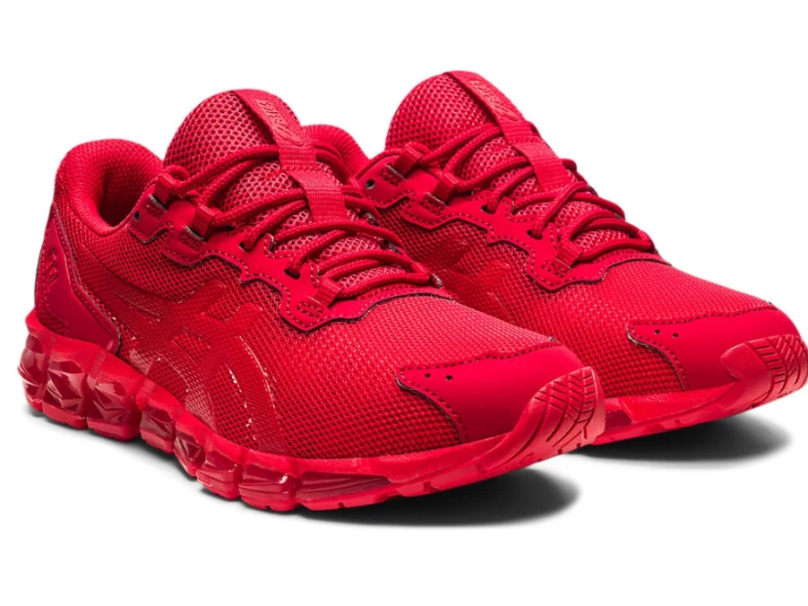 ASICS Kids GEL-QUANTUM 360 6 Running Shoes - Classic Red/Classic Red, Grade School Sneakers