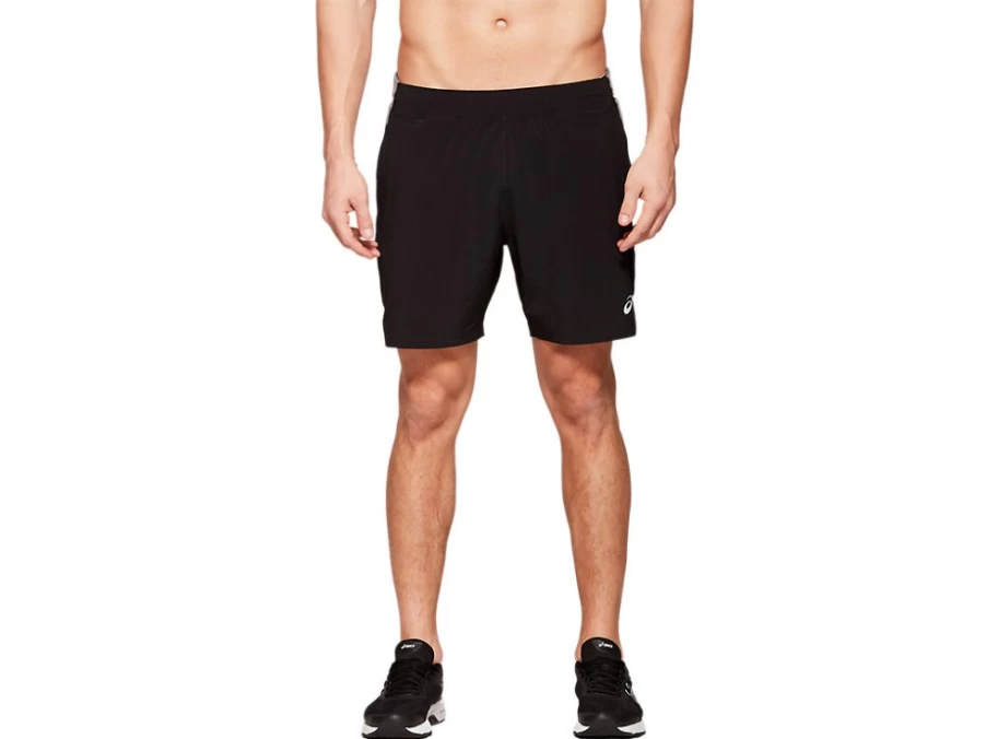 ASICS Men's FIETRO 7-Inch Performance Black Running Shorts