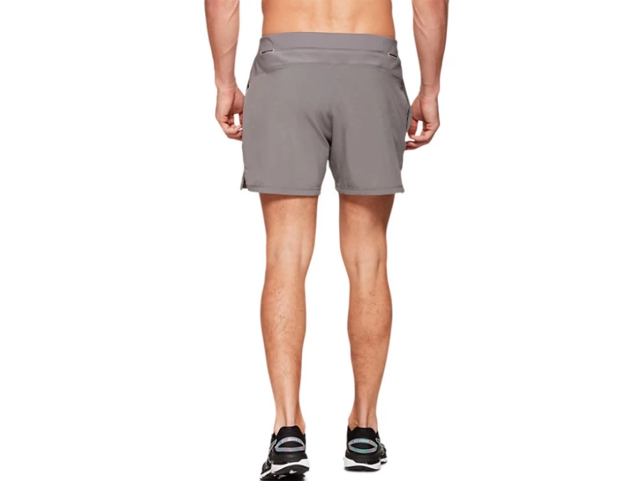 ASICS Men's FIETRO 5-Inch Shorts in Carbon Color - Running & Training Shorts