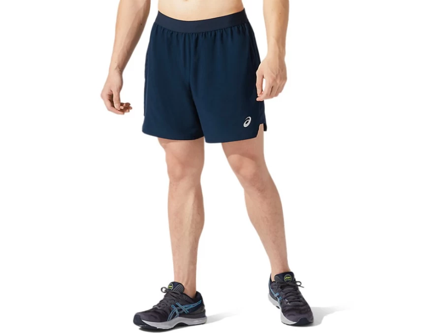 ASICS Men's French Blue 7-Inch Road Running Shorts