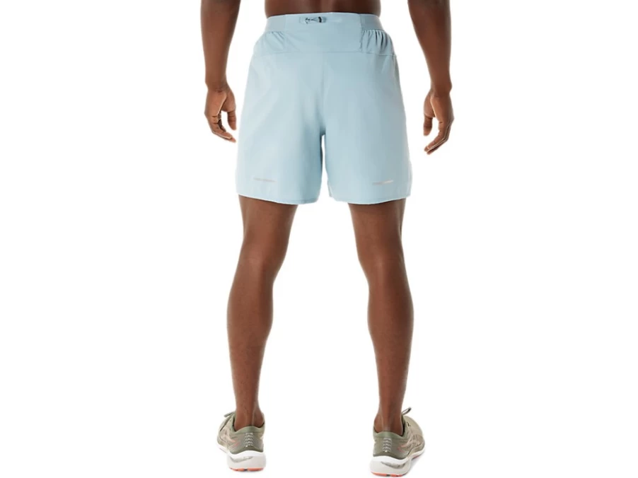 ASICS Men's Light Steel 7-Inch Road Running Shorts