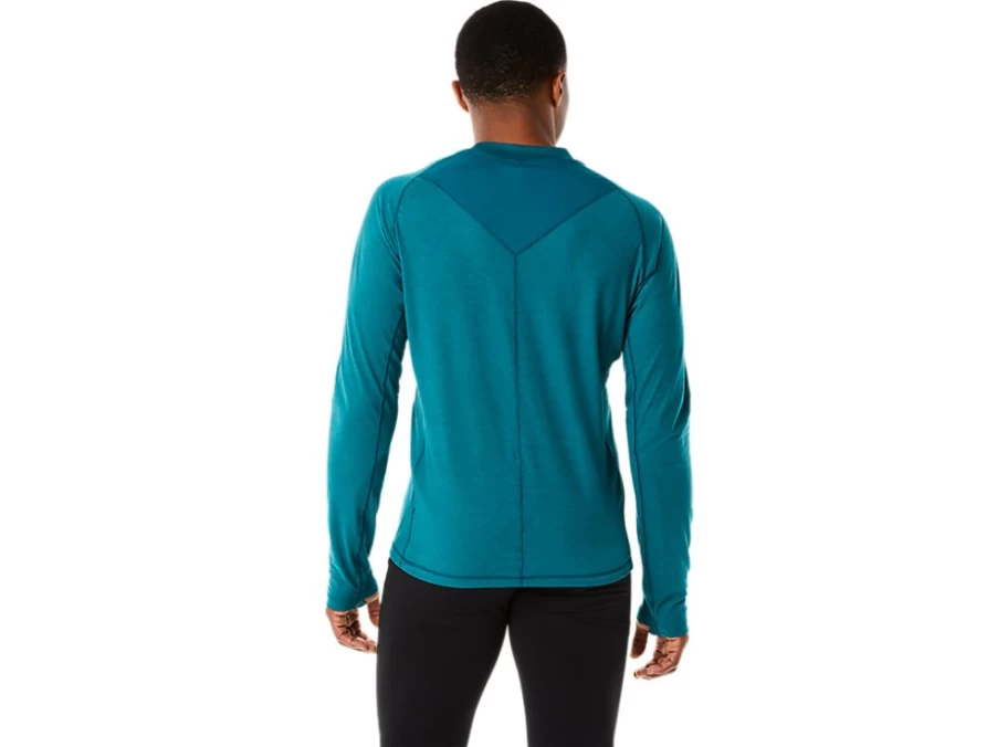 ASICS Men's Velvet Pine Winter Running Long Sleeve Top