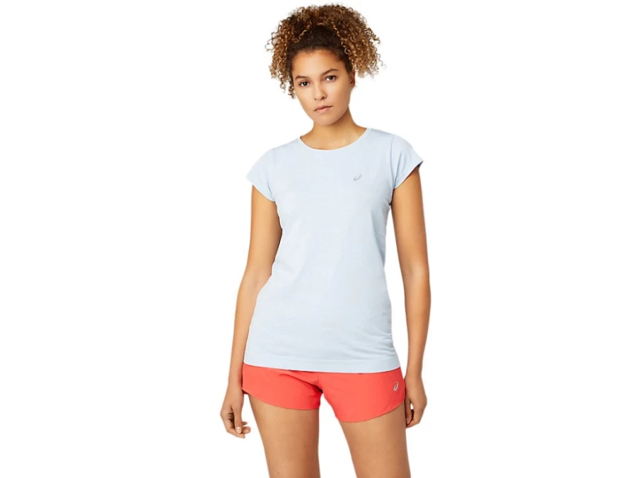 ASICS Women's Mist Seamless Short Sleeve Race Top