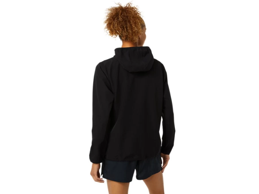 ASICS Women's Ready-Set Jacket in Performance Black - Lightweight Running Outerwear
