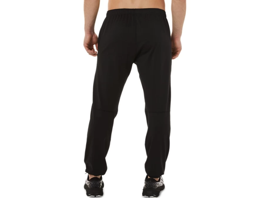 ASICS Men's Performance Black Brushed Knit Pants